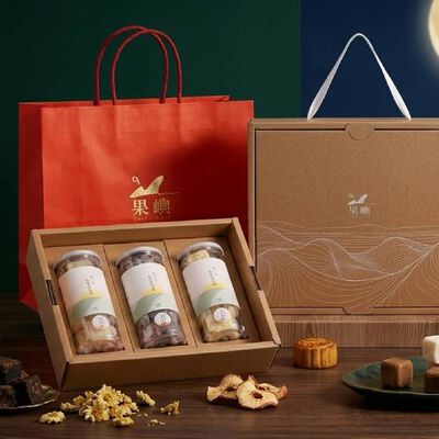 果香福滿禮盒｜島嶼果風糖磚3入組